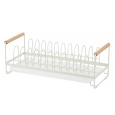 리빙공감 우드 접시꽂이, 크림, 1개