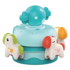 HUANGER 天日星嬰兒旋轉木馬吸樂盒薄荷heanhe8048, 1個, 綠色