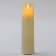 조이파티 흔들리는 LED 슬림 캔들 20cm, 아이보리