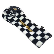 JAMA GOLF Poker Face 多功能桿頭套 4號, 1個, 黑色