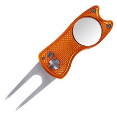 CT Company 一鍵式高爾夫球果嶺叉, 1個, 橘色