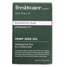 프레쉬워터팜 헴프시드 오일 샴푸바, 100g, 1개