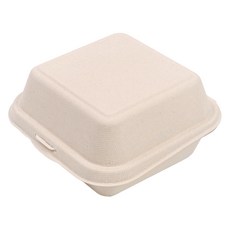 Happy Pack 手工漢堡包裝容器 牛皮 B-003, 1個, 50入