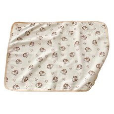 手提可愛尿布防水墊, 1個, 小狗