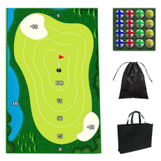Likes 不織布高爾夫飛鏢遊戲墊組, 混合顏色, 1套