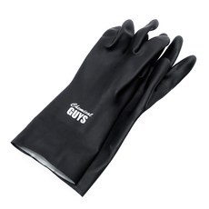 케미컬가이 파파손 고무장갑 양손착용 세트 ver2 블랙 L, 1세트