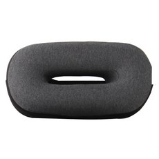PUSH WINDHOLE 記憶棉車用頸枕 CK-PW02, 1個, 黑色 + 灰色