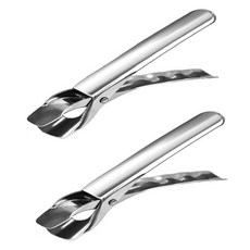 solve living 廚房用多功能石鍋砂鍋鍋夾 銀色, 2個