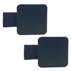 마다꾸미 고급 가죽 펜홀더 다이어리 패드 펜 꽂이, 네이비, 2개