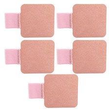 마다꾸미 고급 가죽 펜홀더 다이어리 패드 펜 꽂이, 핑크, 5개