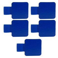 마다꾸미 고급 가죽 펜홀더 다이어리 패드 펜 꽂이, 딥블루, 5개