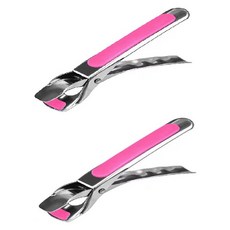 Sol Living 廚房用多功能石鍋砂鍋防燙鍋夾 粉紅色, 2個