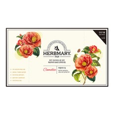 Herbmary 香氛柔軟烘衣片 山茶花香, 1盒, 120張