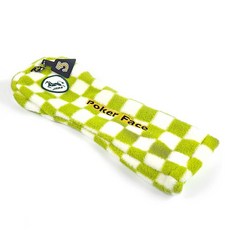 자마골프 포커페이스 우드 헤드 커버 3번, 그린, 1개