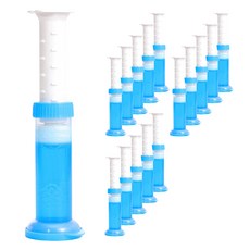 위드원 스탬프 젤 클리너 변기세정제 블루 아쿠아향, 40g, 16개