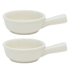 MAISON OBJET 勞倫斯手把前菜碗, 奶油白, 2個