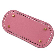 마다꾸미 가방 바닥 부자재, 핑크, 1개