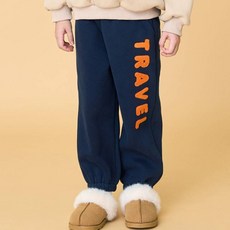 Bebezoo 兒童旅行毛圈布針織褲