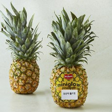 델몬트 미니 허니글로우 파인애플 2입, 2.1kg 내외, 1개