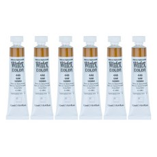 신한화구 전문가 수채화 튜브 물감 446 로 시에나 6p, 12ml, 1색