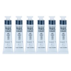 신한화구 전문가 수채화 Tube 441 인디고 6p, 12ml, 1색