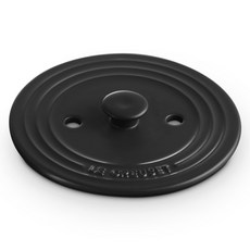 LE CREUSET Gourmet飯鍋 2.8L 水分蓋 霧面黑, 1個, 20cm