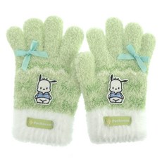 Pochacco 帕恰狗 三麗鷗 兒童蝴蝶結羽毛紗手套 NGHKG600