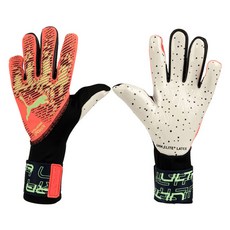 PUMA Ultra Ultimate 1 NC 守門員手套雙手套裝 04181302, 火紅珊瑚色 + 泡沫光, 1組