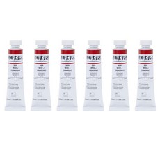 신한화구 전문가 한국화 물감 309 연지 2 6p, 20ml, 1색