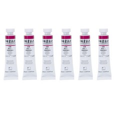 신한화구 전문가 한국화 물감 338 연지 3 6p, 20ml, 1색