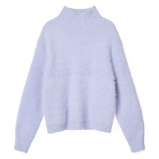 보카바카 여성용 플러피 터틀넥 니트 VC229OPO014M