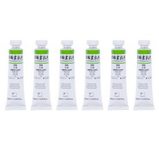신한화구 전문가 한국화 물감 306 약엽 6p, 20ml, 1색