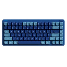 누피 블루투스 유무선겸용 텐키리스 기계식 키보드, 블루 라군, Halo75 V2(영문 각인), 라즈베리축