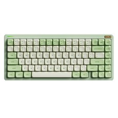 누피 블루투스 유무선겸용 텐키리스 기계식 키보드, 모히토, Halo75 V2(영문 각인), 레몬축