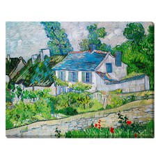 Artmart 文森・梵谷 House at Auvers 帆布畫框