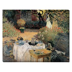 Artmart 克勞德·莫內 午餐 帆布畫框