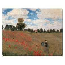 Artmart 克勞德·莫內 Poppies Near Argenteuil 帆布畫框