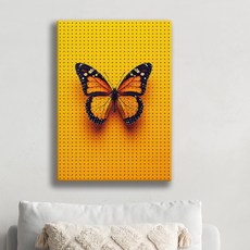 타공판닷컴 UV 프린팅 인테리어 타공판 루미너스 윙 600 x 800 mm, 혼합색상, 1개