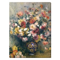 Artmart 皮耶-奧古斯特·雷諾瓦 Dahlias 無框畫