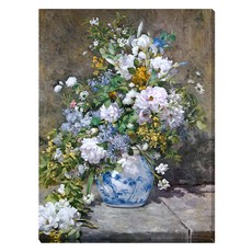 Artmart 皮耶-奧古斯特·雷諾瓦 Spring Bouquet 畫布畫