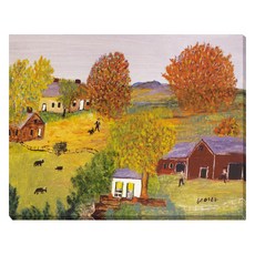 Artmart 摩西奶奶 Autumn 帆布畫框