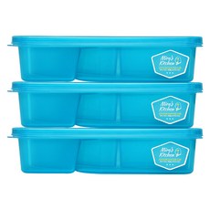 MiraSKitchen PPAJYEORAK 便當盒, 3個, 單一顏色