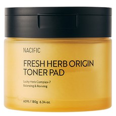 네시픽 프레쉬 허브 오리진 토너 패드 180g, 1개, 60개입