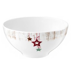 聖誕星碗 15.5cm, 1個, 混色