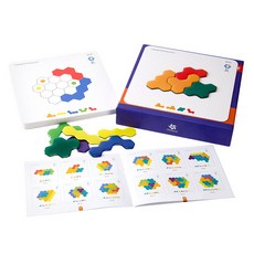 Kes.B Tenten 六角邏輯 2694, 1個, 混合顏色