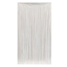 正月市集 馬卡龍萬聖節派對窗簾 1 x 2 m, 白色, 1個