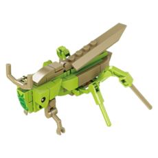 動物立體拼圖 昆蟲10, 混合顏色, 120件, 1個