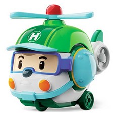ROBOCAR POLI 波力 玩具迷你直升機 赫利, 1個, 混色