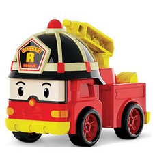 ROBOCAR POLI 波力 迷你玩具消防車 Roy, 1個, 混色