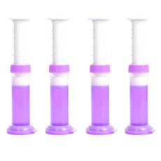 withWIN 스탬프 젤 클리너 변기세정제 퍼플 라벤더향, 40g, 4개